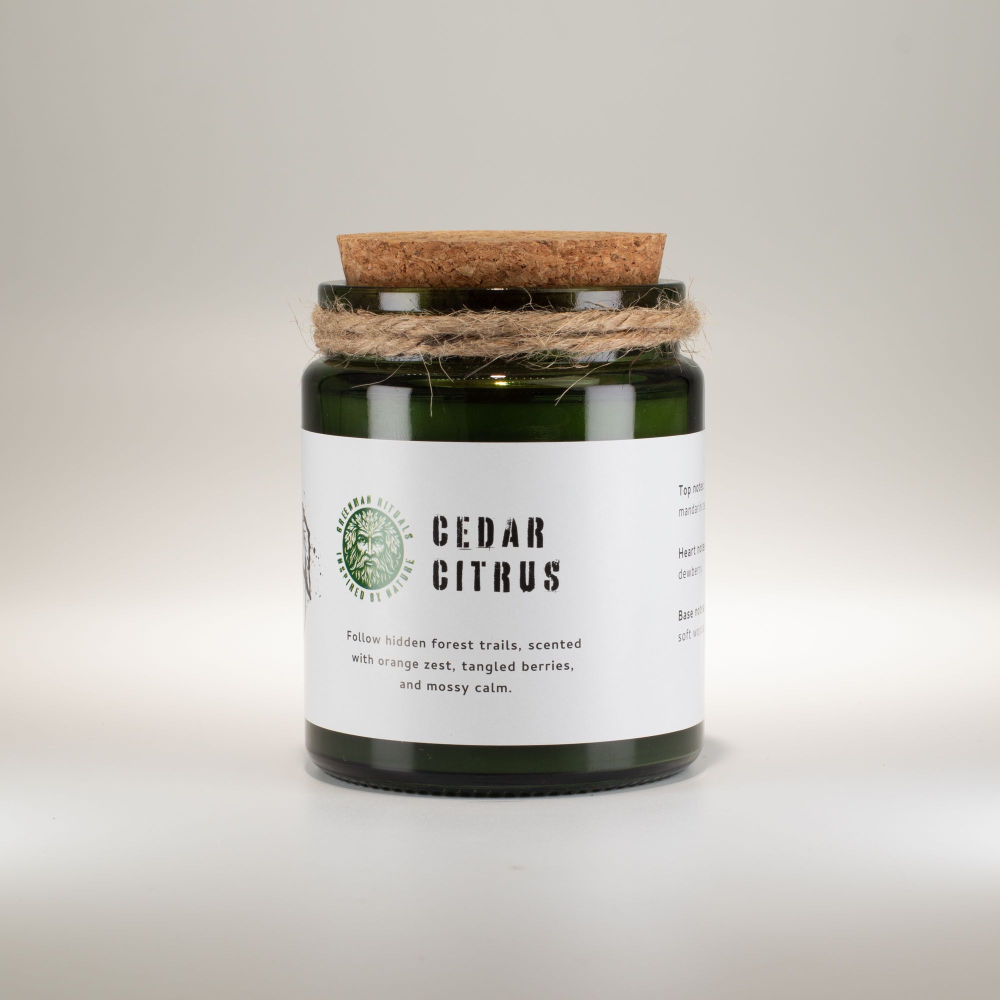 Greenman Woodwick Soja Duftlys – Forest Resin