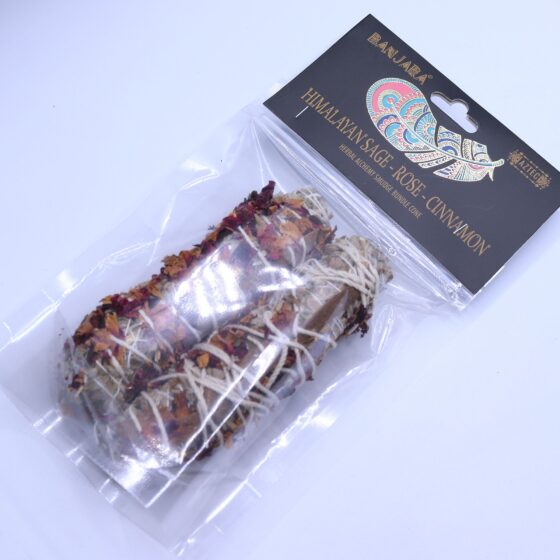 Banjara smudge – Himalaya-salvie, Rose, Kanel - Billede 2