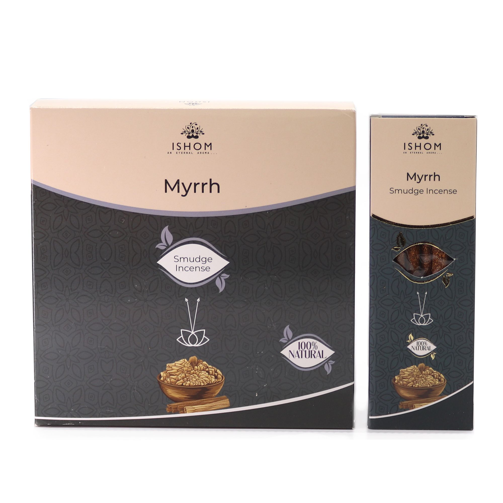 Ishom Smudge røgelsespinde – Myrrha - Billede 1