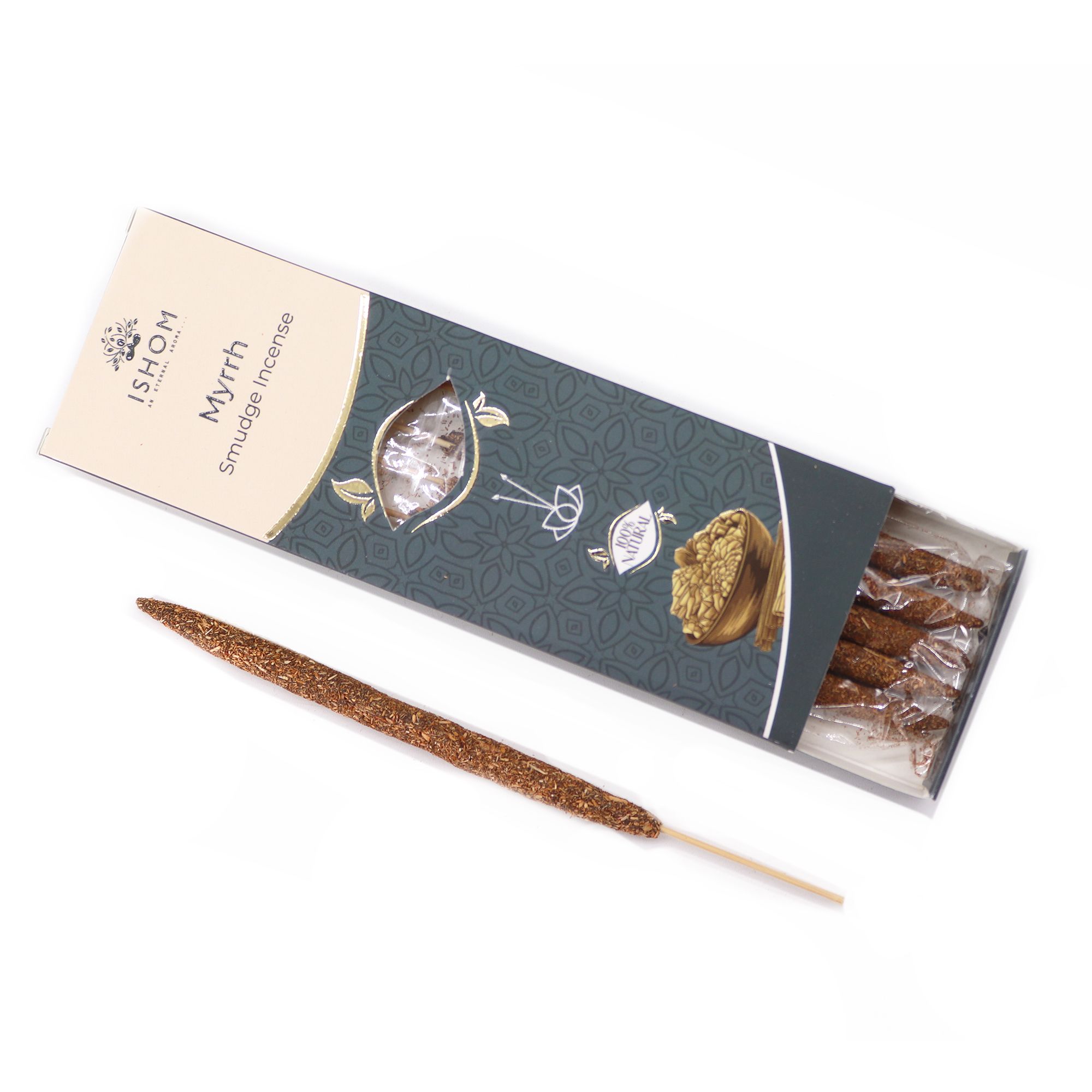 Ishom Smudge røgelsespinde – Myrrha - Billede 2