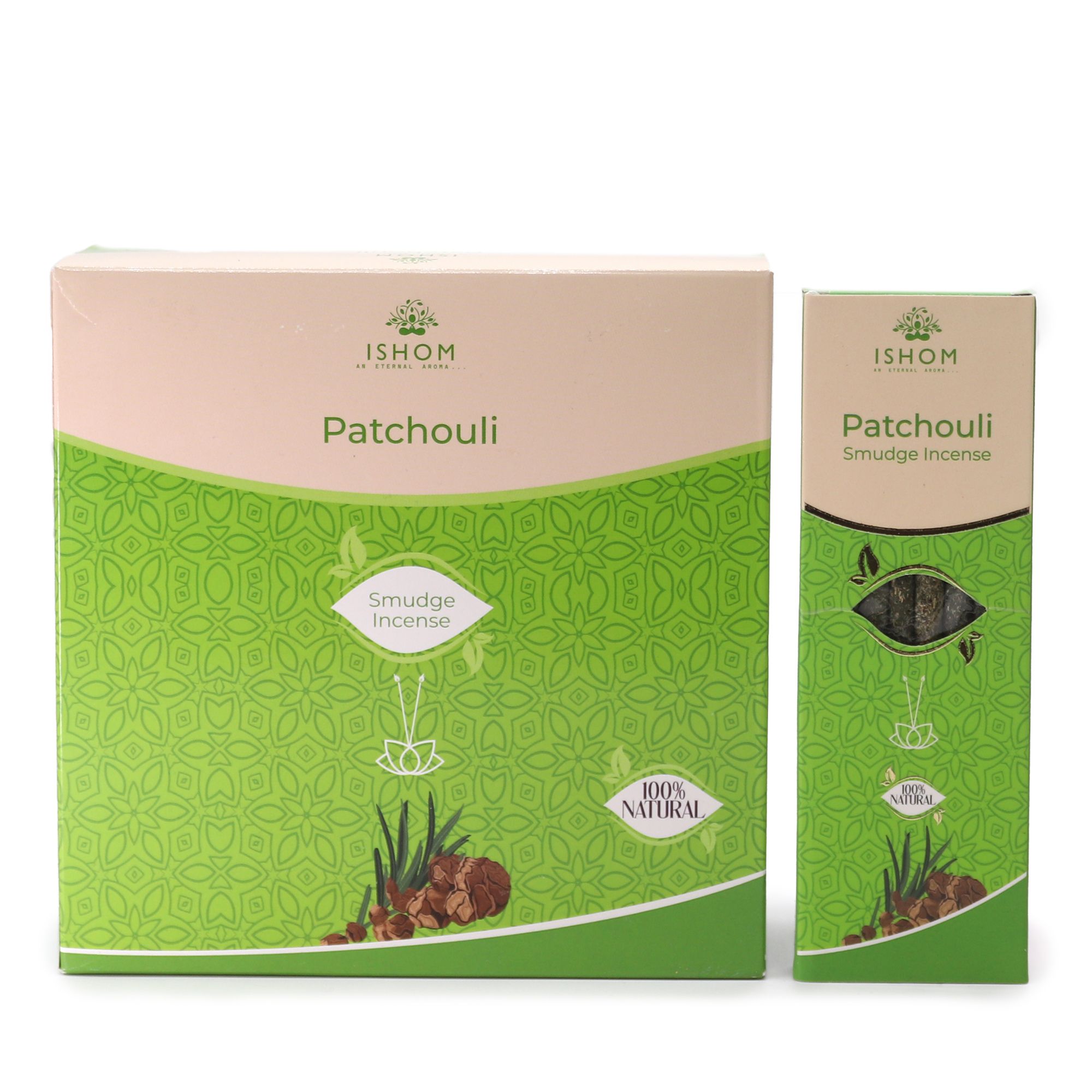 Ishom Smudge røgelsespinde – Patchouli - Billede 1
