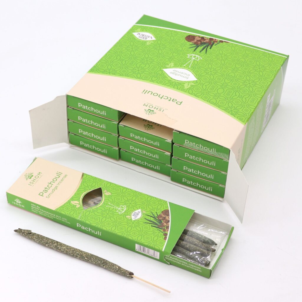 Ishom Smudge røgelsespinde – Patchouli