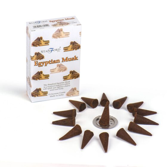 Stamford Premium røgelseskegler – Egyptian Musk - Billede 2