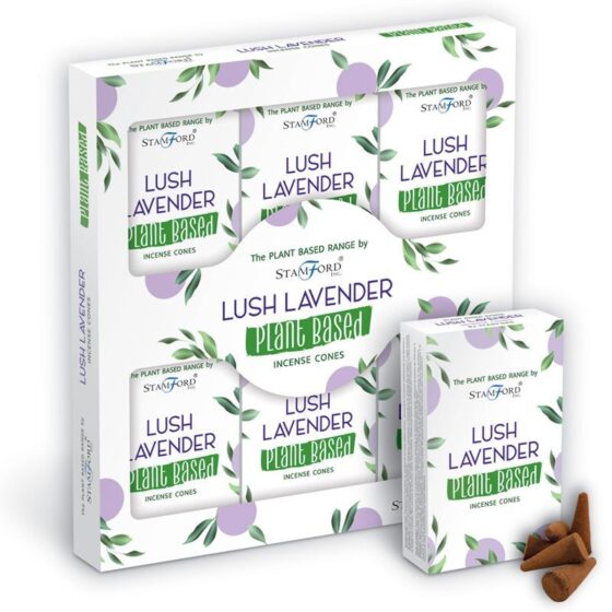 Stamford Plant Based røgelseskegler – Lush Lavender - Billede 2
