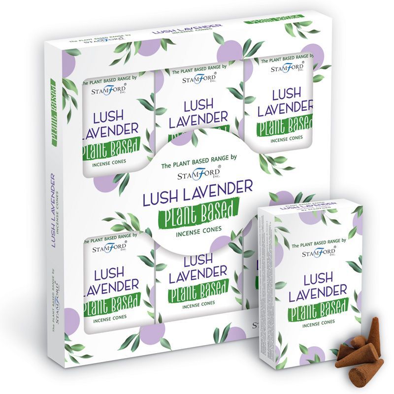 Stamford Plant Based røgelseskegler – Lush Lavender