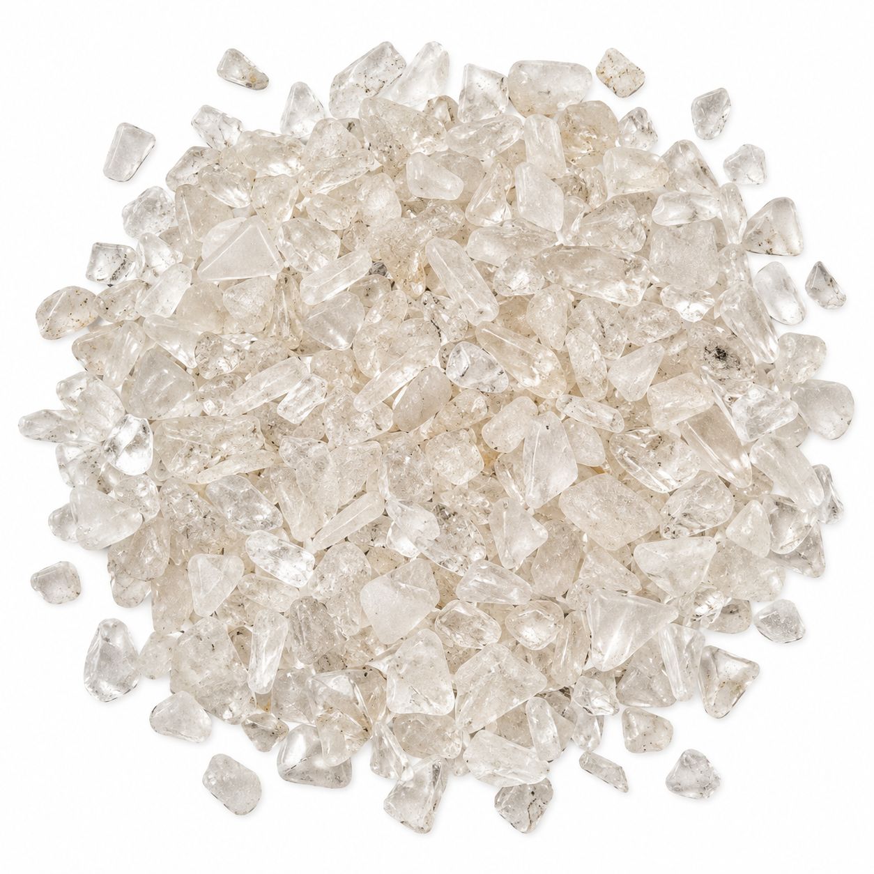 Klar kvarts fliser – 1 kg