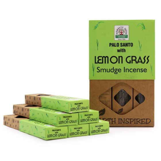 Earth Inspired Smudge røgelsespinde – Citrongræs - Billede 1
