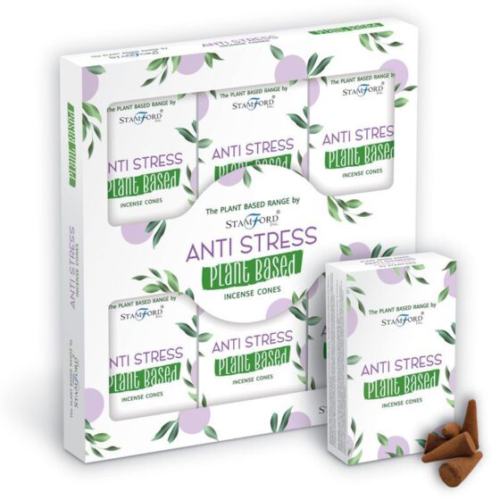 Stamford Plant Based røgelseskegler – Anti Stress - Billede 2