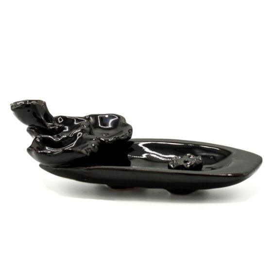 Backflow røgelsesbrænder – Lotus Pond & Incense Stick Holder - Billede 1
