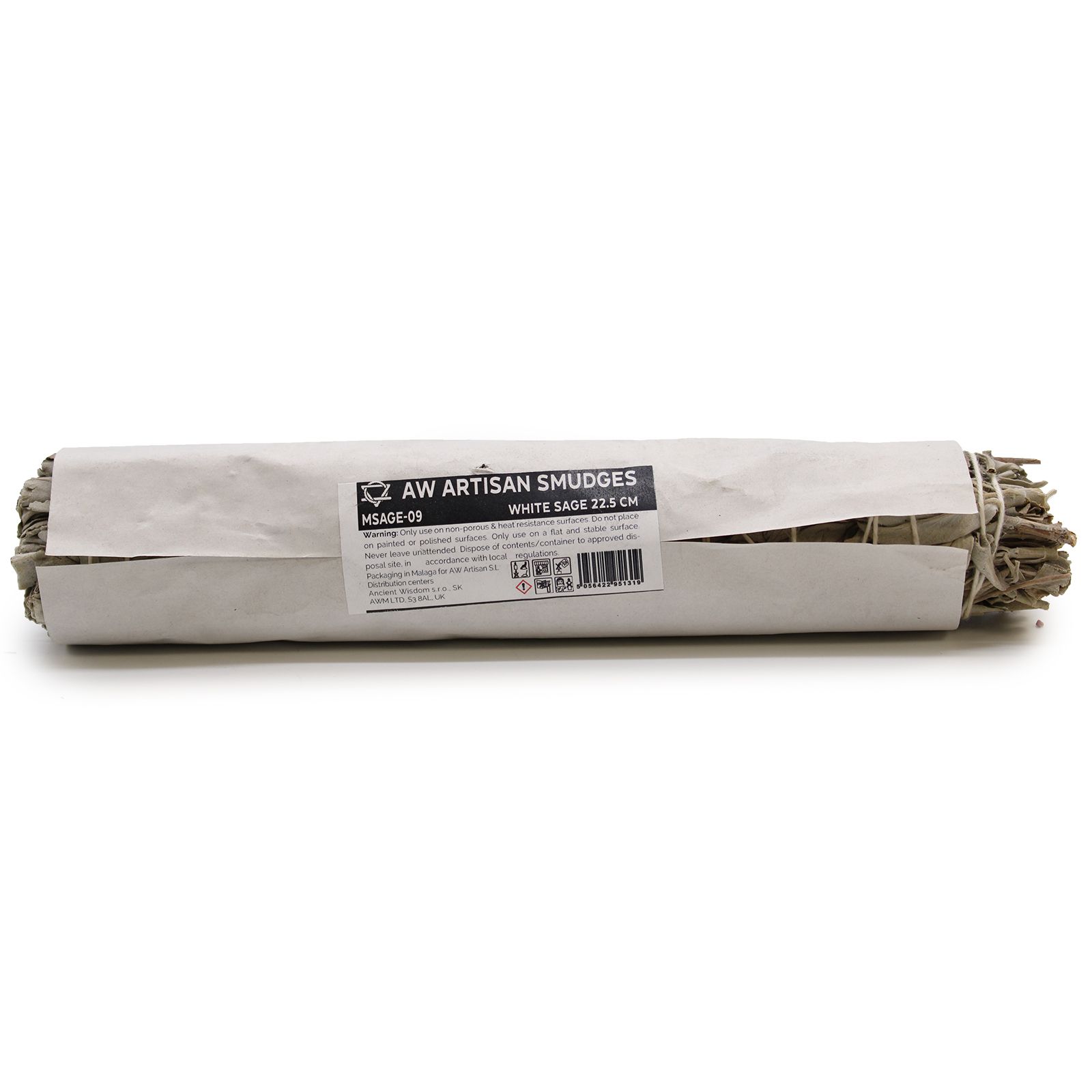 Ancient Wisdom smudge stick – White Sage (22.5 cm)