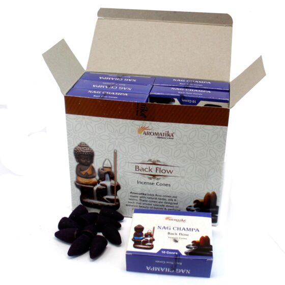 Aromatika backflow røgelseskegler – Sandalwood - Billede 3
