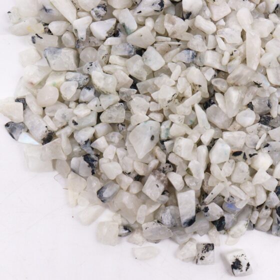 Rainbow moonstone fliser – 1 kg - Billede 3