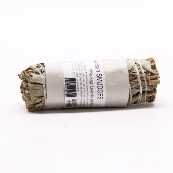 Ancient Wisdom smudge stick – White Sage, Lavender and Mullein - Billede 2