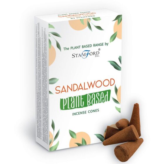 Stamford Plant Based røgelseskegler – Sandalwood - Billede 1