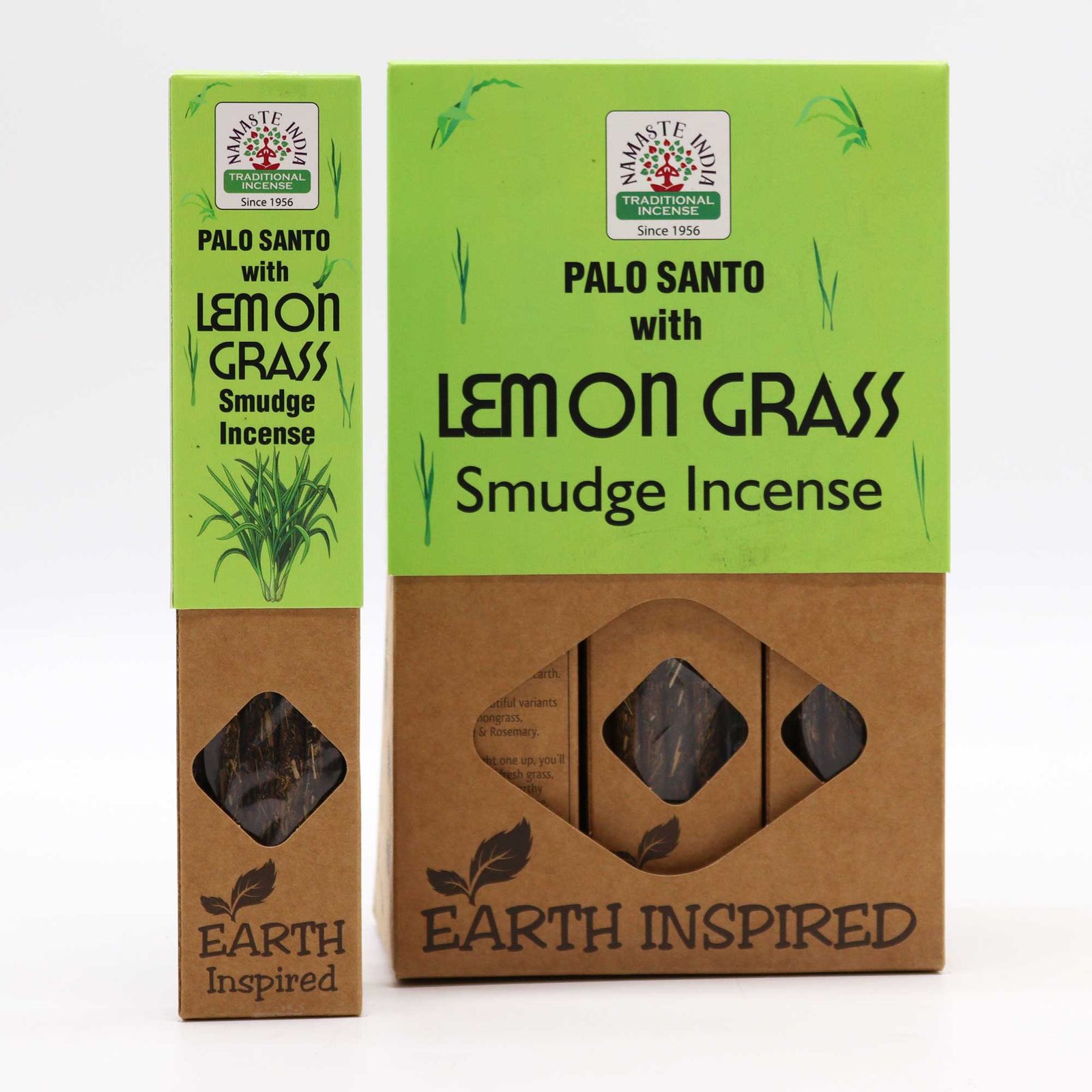 Earth Inspired Smudge røgelsespinde – Citrongræs