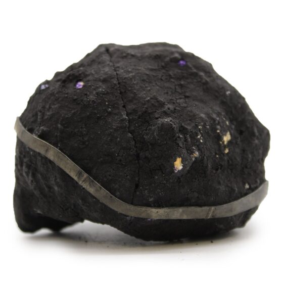 Farvede calcitgeoder – Black Rock lilla - Billede 2