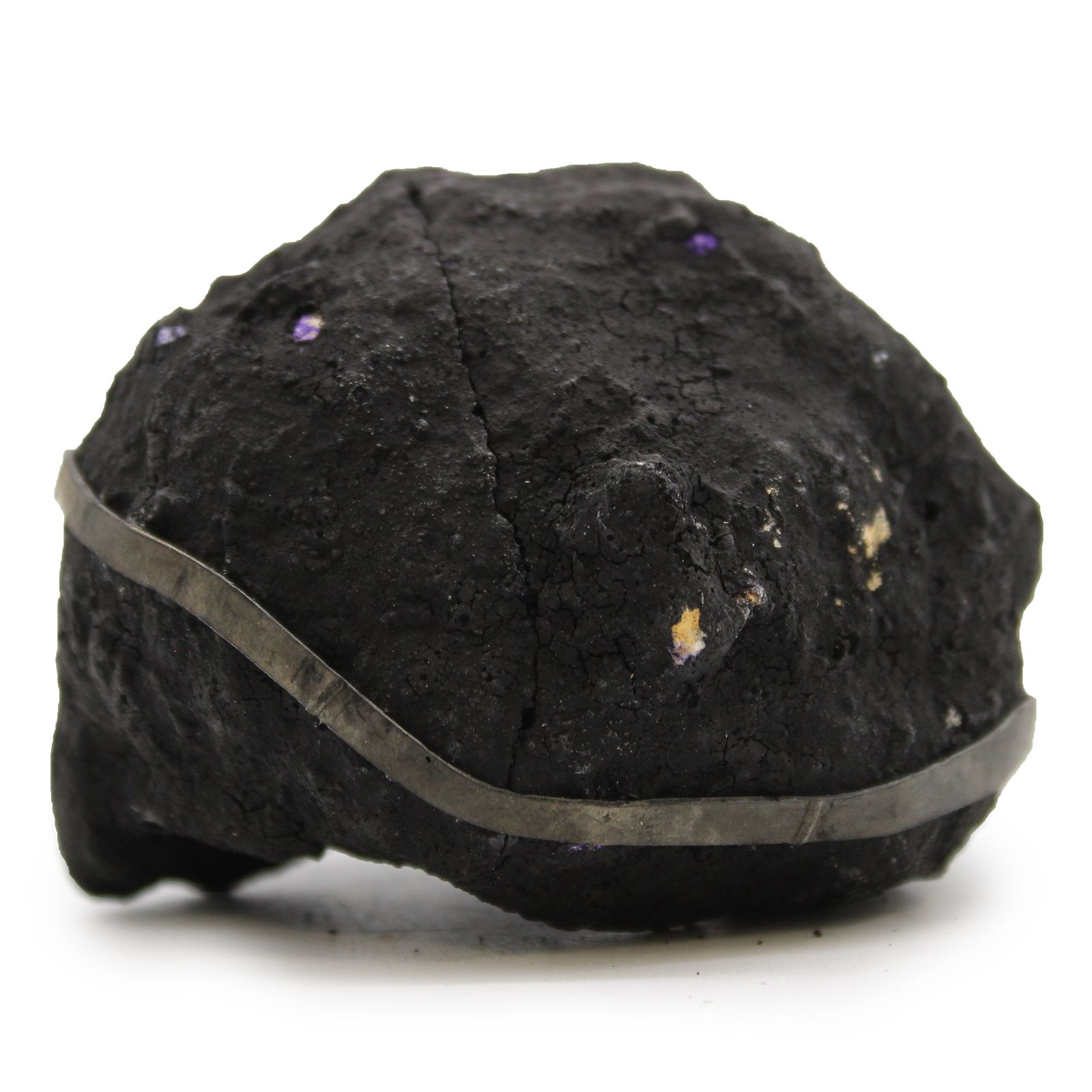 Farvede calcitgeoder – Black Rock lilla