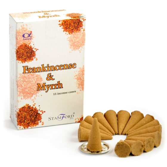 Stamford Premium røgelseskegler – Frankincense - Billede 1