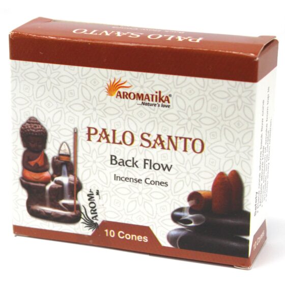 Aromatika backflow røgelseskegler – Palo Santo