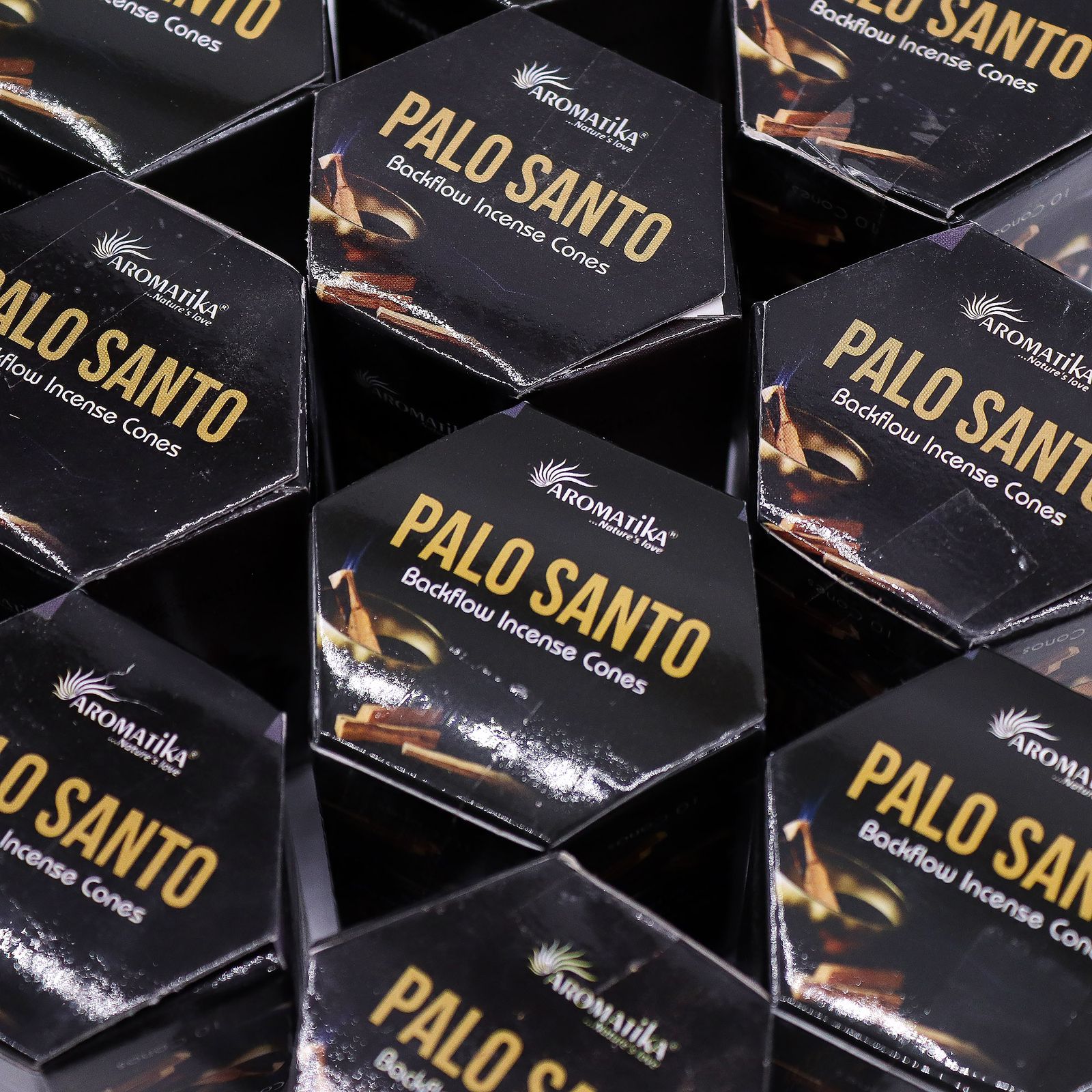 Backflow røgelseskegler – Palo Santo (10 stk)