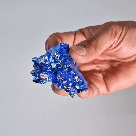 Aura Aqua Halo kvarts – medium (ca. 100–150 g) - Billede 3