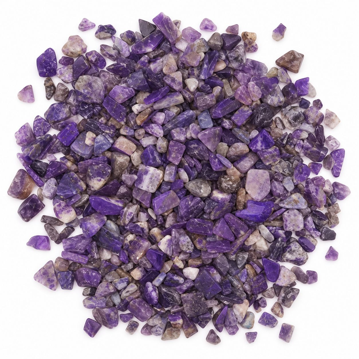 Ametyst fliser – 1 kg