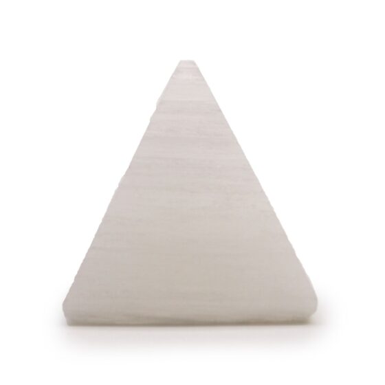 Selenitpyramide – 5 cm - Billede 1