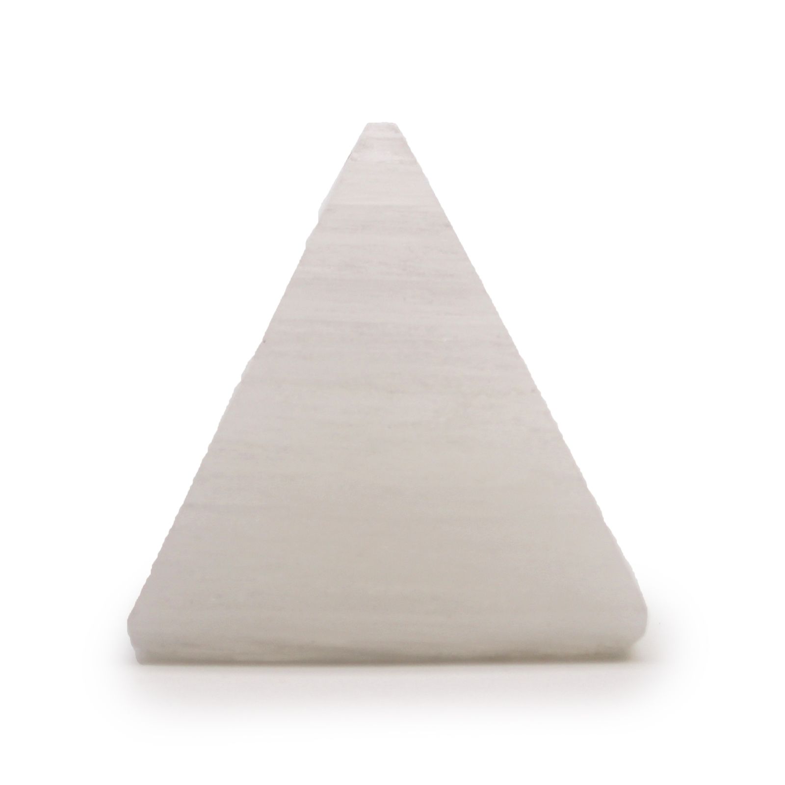 Selenitpyramide – 5 cm