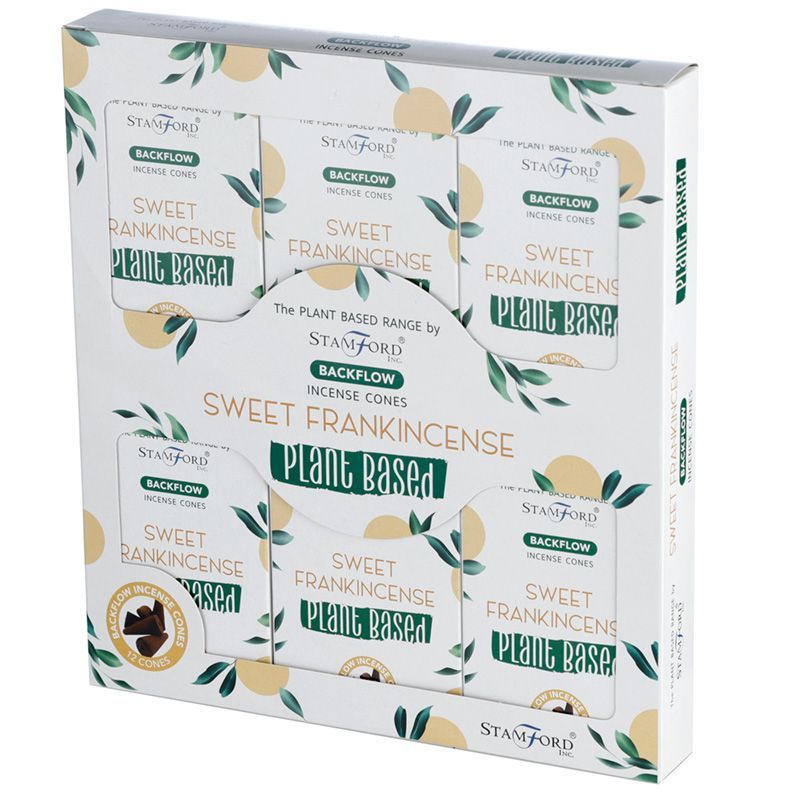 Stamford Plant Based backflow røgelseskegler – Sweet Frankincense