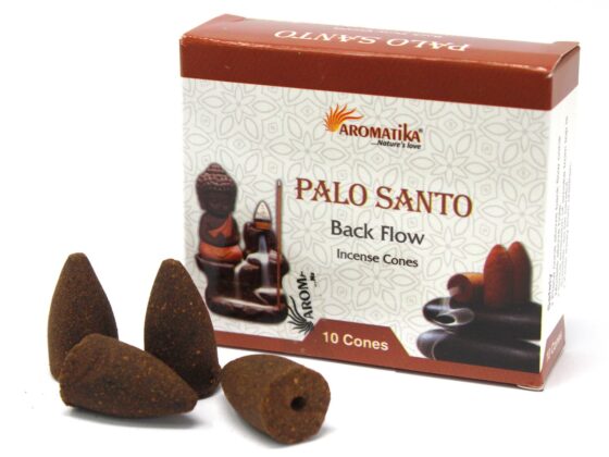 Aromatika backflow røgelseskegler – Palo Santo - Billede 4