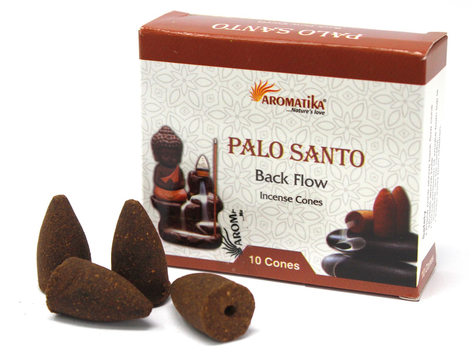 Aromatika backflow røgelseskegler – Palo Santo