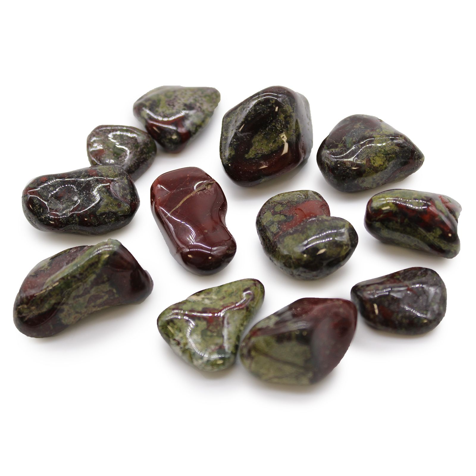 Mellemstore afrikanske tromlesten – Dragon Stones