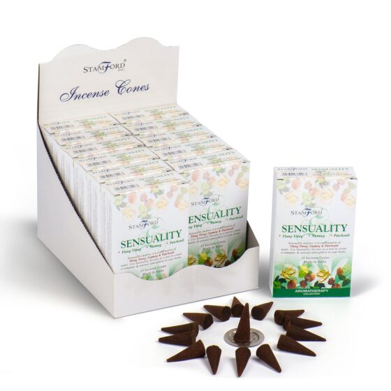 Stamford Premium røgelseskegler – Sensuality - Billede 1
