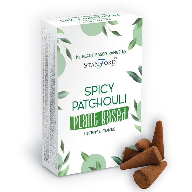 Stamford Plant Based røgelseskegler – Spicy Patchouli