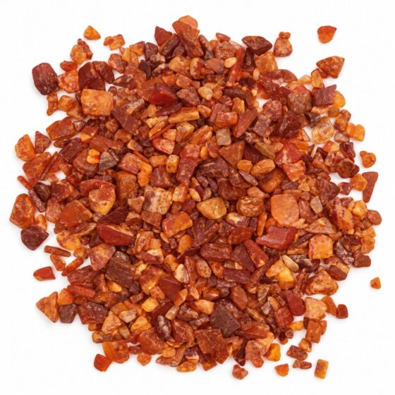 Karneol fliser – 1 kg - Billede 1