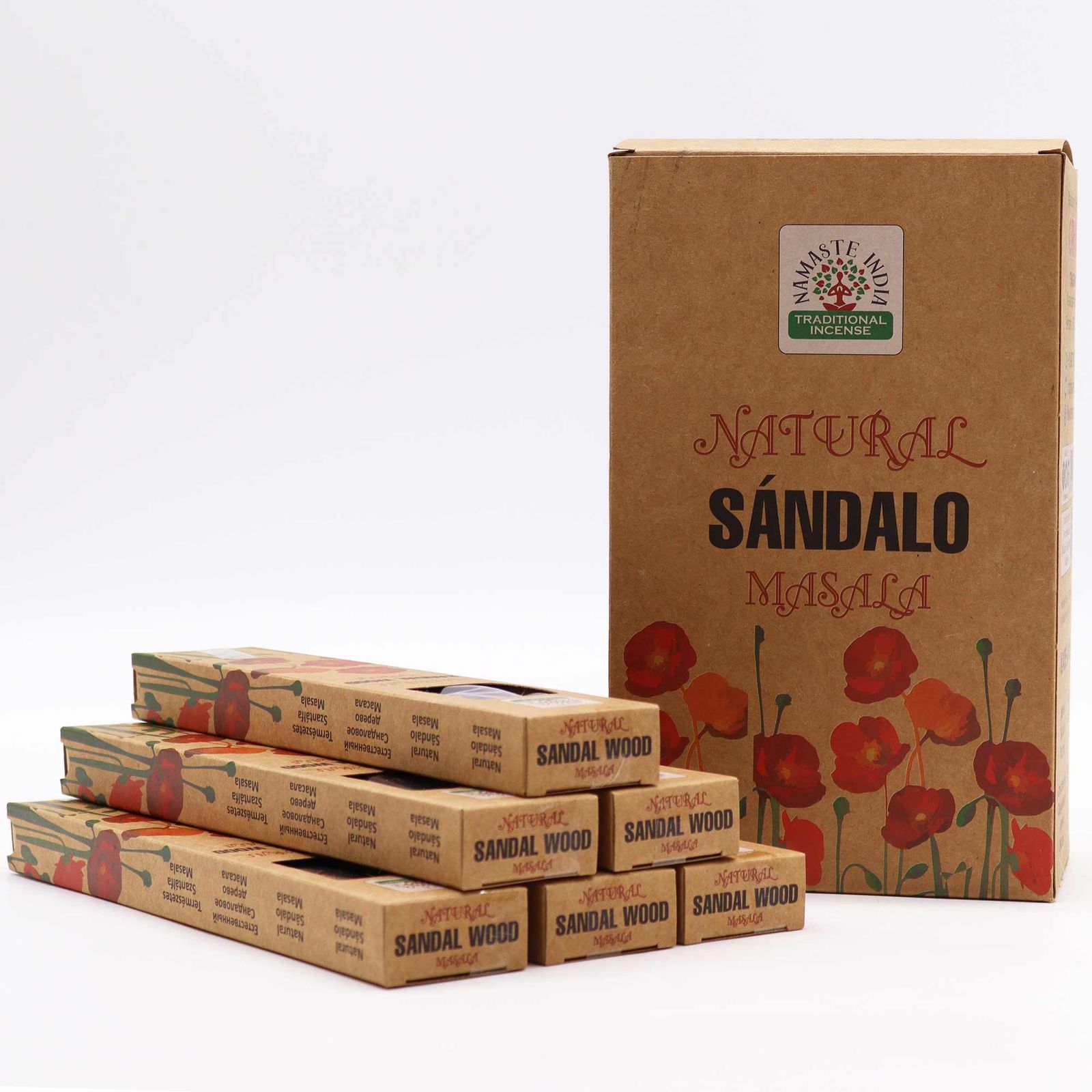 Natural Botanical Masala røgelsespinde – Sandeltræ