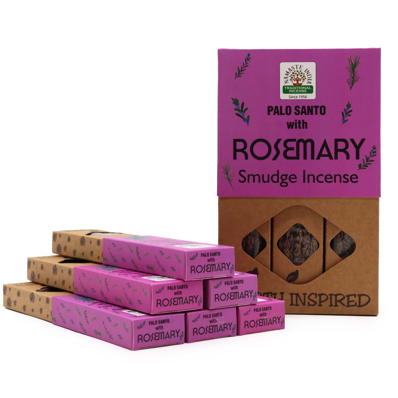 Earth Inspired Smudge røgelsespinde – Rosmarin