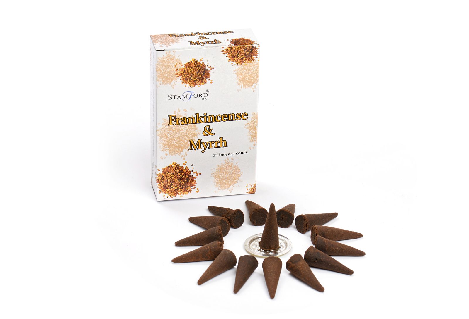 Stamford Premium røgelseskegler – Frankincense