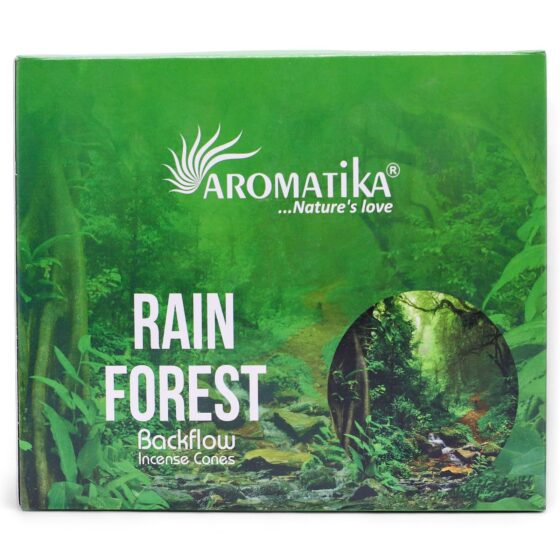 Backflow røgelseskegler – Rain Forest (10 stk) - Billede 4
