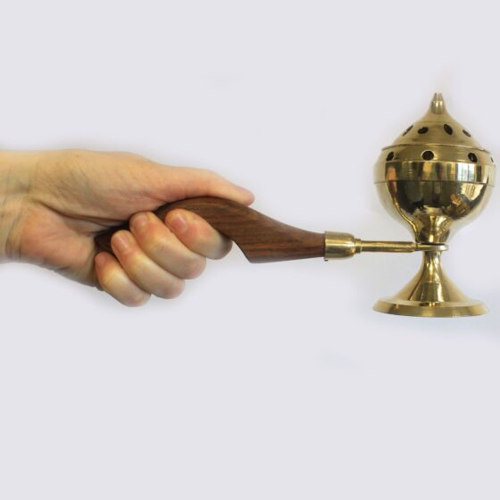 Messing røgelsesbrænder – Plain Censer - Billede 2