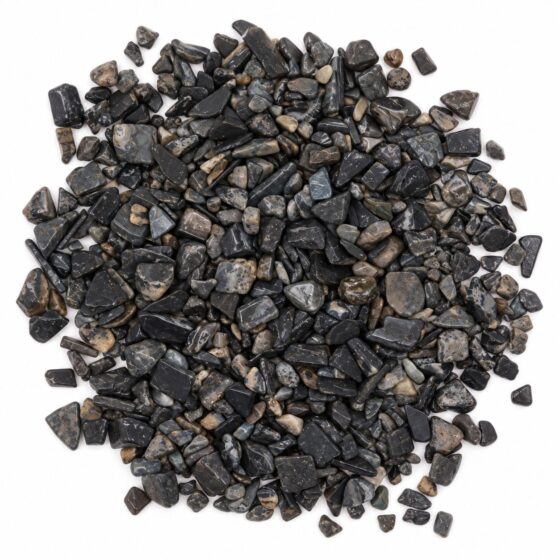 Sort turmalin fliser – 1 kg - Billede 1
