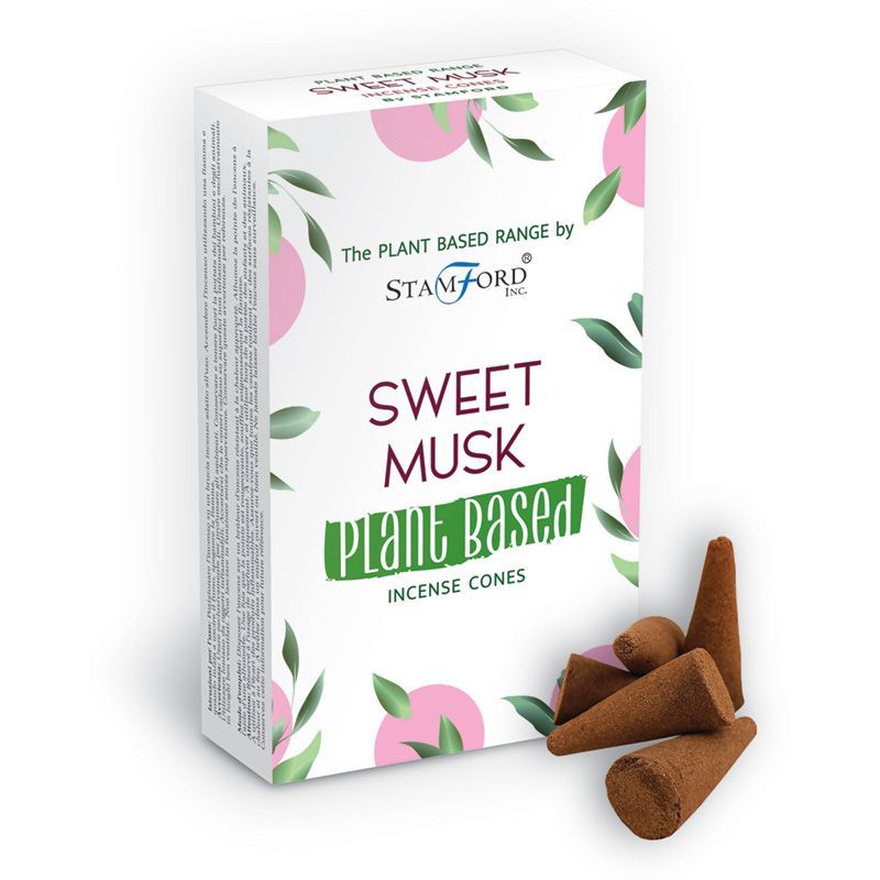 Stamford Plant Based røgelseskegler – Sweet Musk