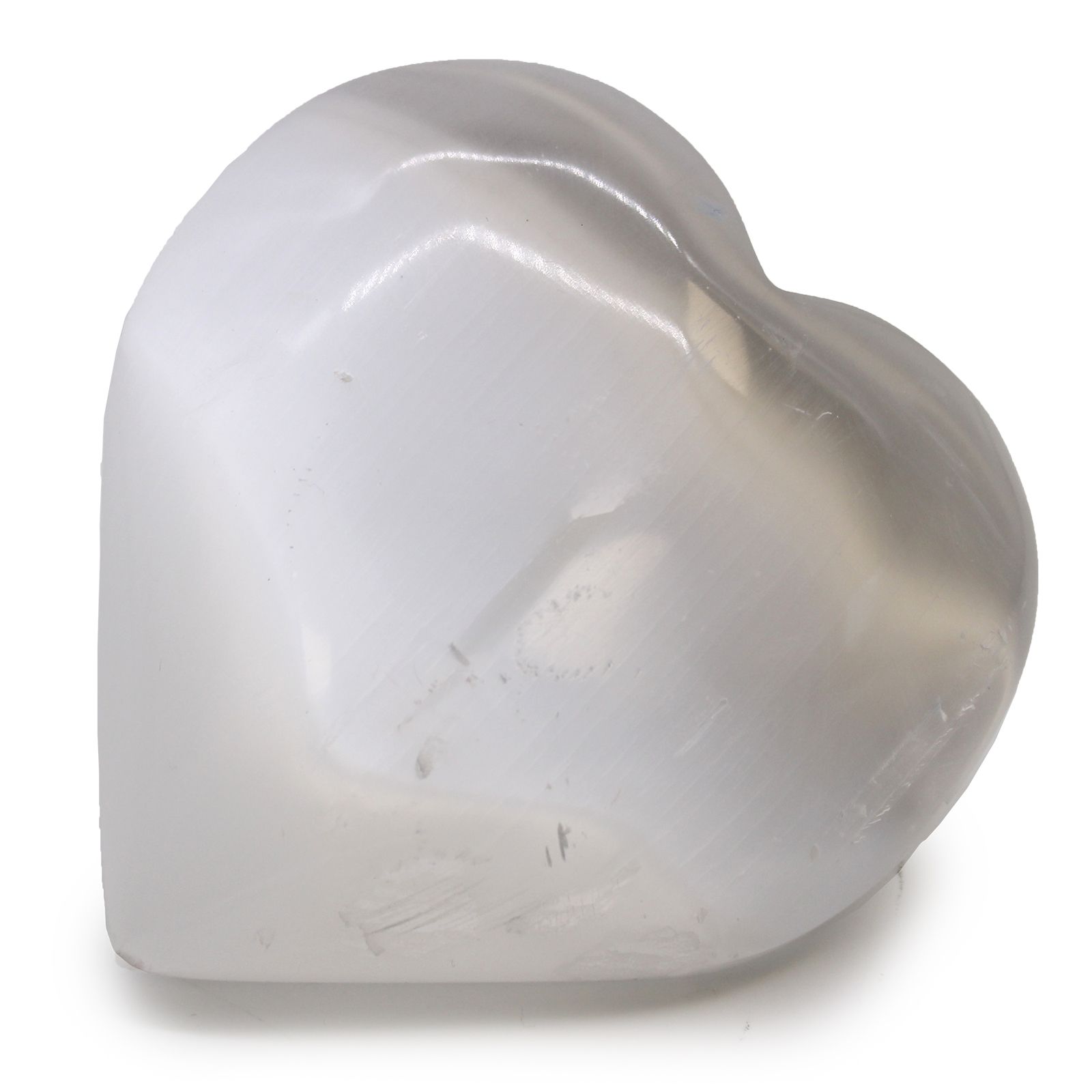 Selenithjerte – 10 cm