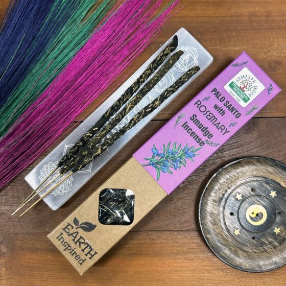 Earth Inspired Smudge røgelsespinde – Rosmarin - Billede 4