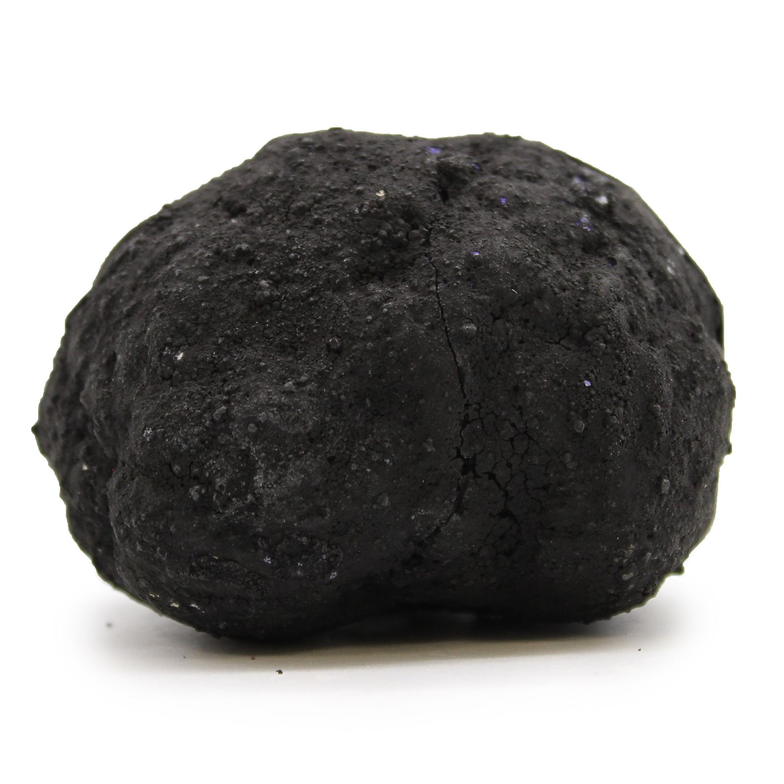 Farvede calcitgeoder – Black Rock blå