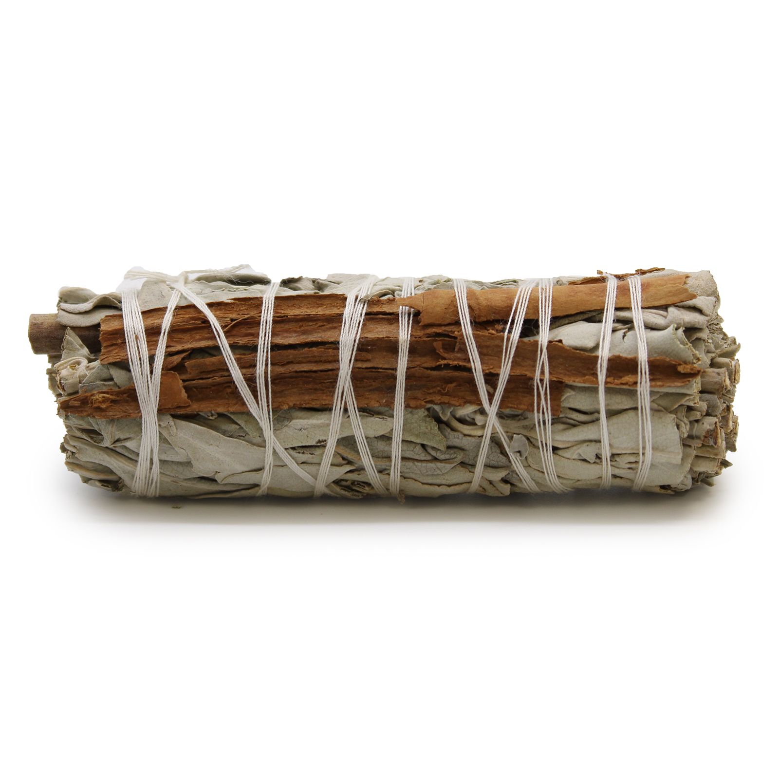 Ancient Wisdom smudge stick – White Sage & Cinnamon (10 cm)