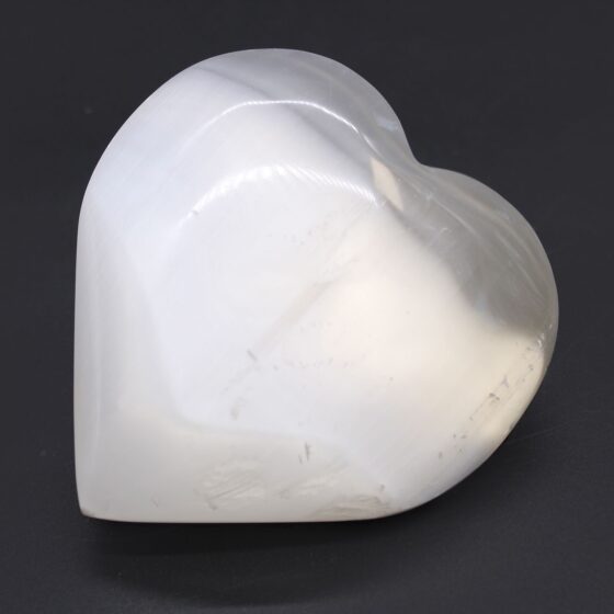 Selenithjerte – 10 cm - Billede 3