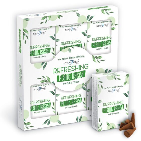 Stamford Plant Based røgelseskegler – Refreshing - Billede 2