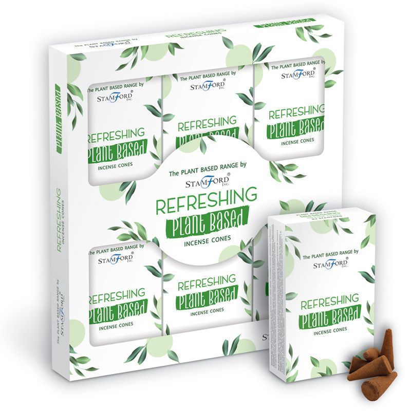 Stamford Plant Based røgelseskegler – Refreshing