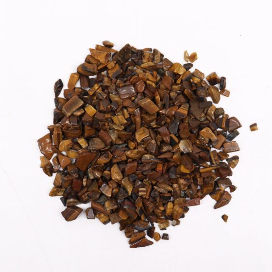 Tigerøje fliser – 1 kg - Billede 2